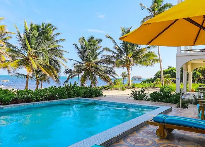 Oceanfront On The With Great Ocean Views Pool Wifi & Ac Сasa de vacaciones San Pedro (Ambergris Caye)